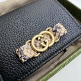 Wallet Interlocking G Gucci Top Replicas 746059 Python Bag