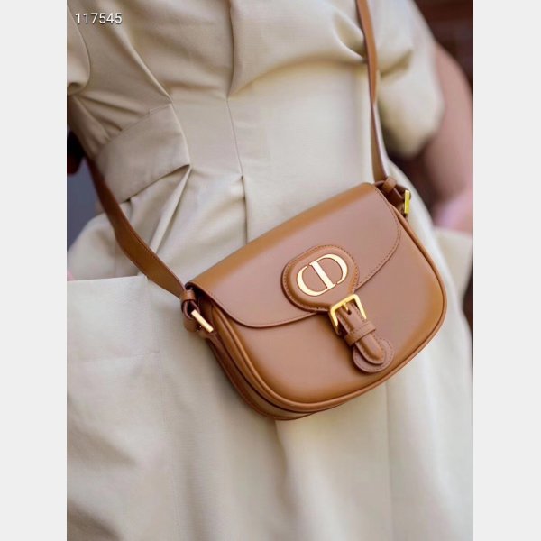 Best 2020 Christian dior bobby CD logo Obligue Brown bag