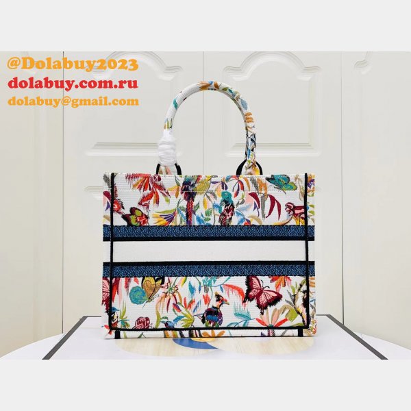 Designer CHRISTIAN DIOR CD BOOK TOTE 26.5/36/41.5CM BAGS