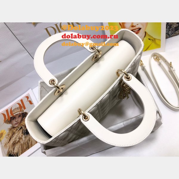 Inspired Duplicate dior lady lambskin 32CM HANDBAG