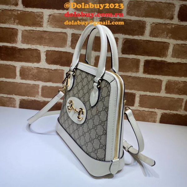 Designer Gucci Replica 1955 Horsebit small top handle 621220 bag