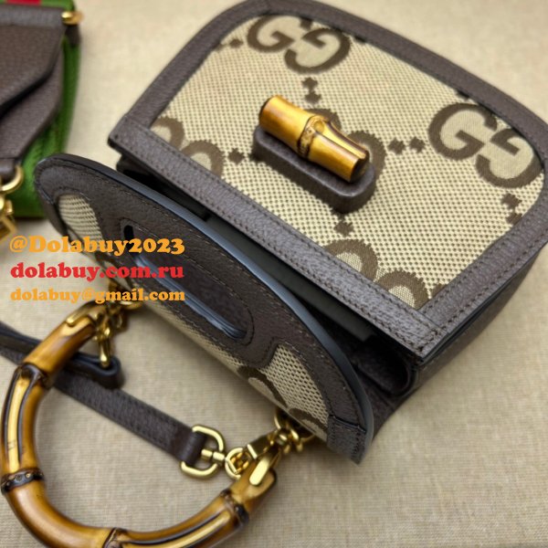 Best Dolabuy Replica Gucci Mini jumbo GG bag 686864 Bamboo