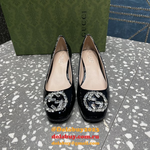 Luxury 1:1 Gucci Classic For Women Replica Shoes