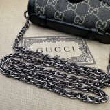 Knockoff Ophidia GG Gucci Black 696180 Shoulder Bag