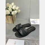 High Quality DIOR flat women slippers