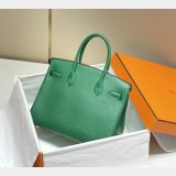 HERMES BIRKIN 25CM HALF HUMAN HANDMADE STICHING