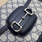 Gucci Copy 1955 Horsebit GG Supreme Shoulder 602204 Bag