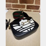 Gucci Top Fake Designer Horsebit Crossbody Adidas X 658574 Bags