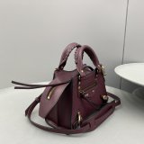 Replica balenciaga cuag plain weave wine red