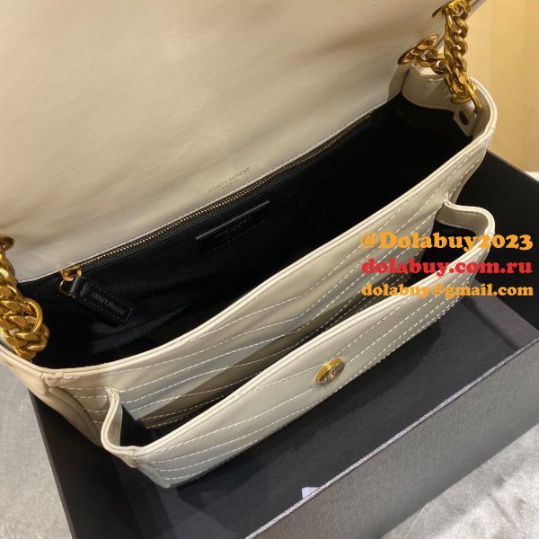 Top YSL Saint Laurent 28CM leather bags