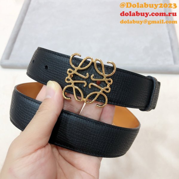 Designer Loewe Regular Knockoff 3.2CM Width Fashion Belts