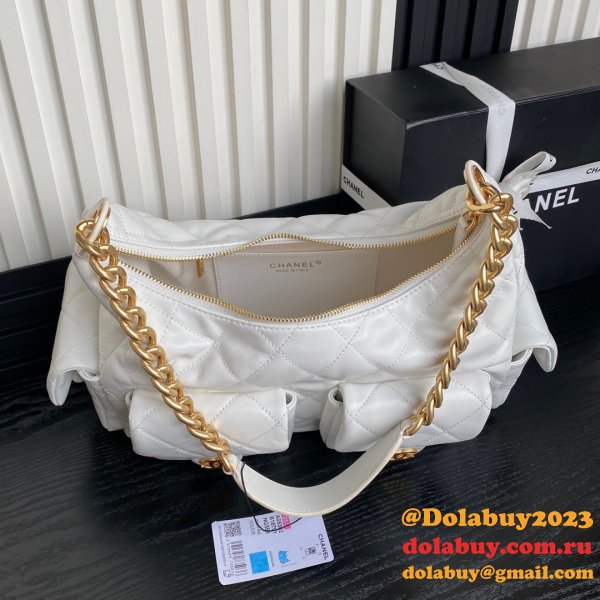 Replica Luxury AS5302 Maxi Hobo Shiny Bag