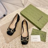 AAA+ Gucci Replica Horsebit Loafers Calfskin shoes