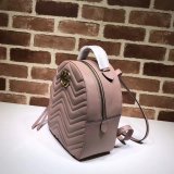 AAA+ Gucci Replica 476671 GG Marmont quilted leather backpack