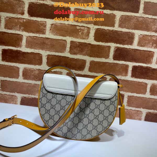 Replica Designer Gucci 644524 White Padlock small shoulder bag