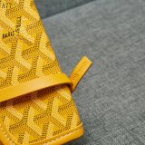 Designer Goyard Classic Chevron St. Louis PM Totes Yellow Bags