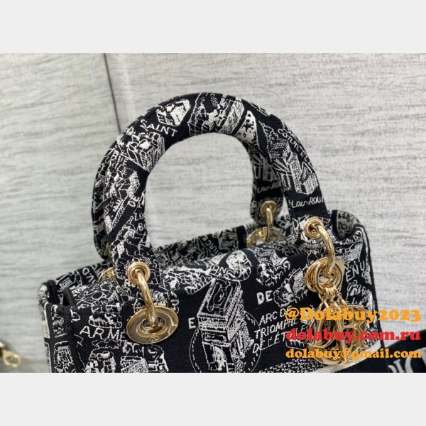 Top Quality Lady Christian Dior 24CM Bag Replicas Sale