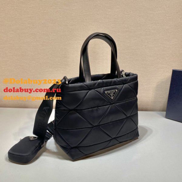 Buy Prada Replica Shoulder 1BG380 Black Handbags