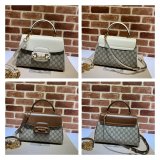 Replicas Gucci High-end Horsebit 1955 Top Handle 702049 Bags