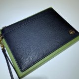 Gucci 7 Star 658562 Replica GG Marmont pouch black bag