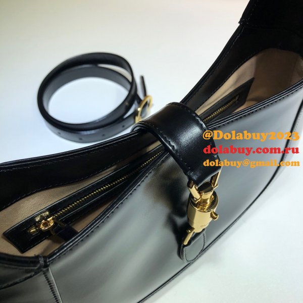 Designer Replica Gucci Jackie 1961 Hobo Bag 636709 Leather