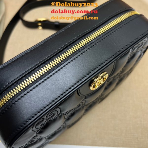 Fake Gucci Designer GG matelassé leather shoulder 702234 Bags