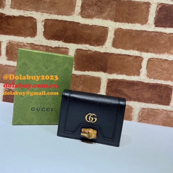 Top Quality Gucci 658244 GG Marmont Card Case Replicas