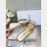 High Quality DIOR flat women slippers