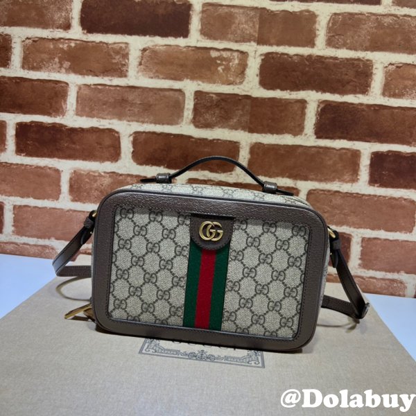 1:1 Mirror Gucci Replicas Ophidia 739392 Shoulder With-Web Bag