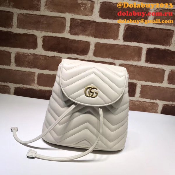 Gucii GG Marmont Quilted Backpack in 528129 Bag