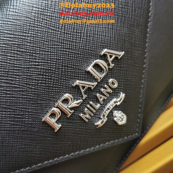 Saffiano Prada 1BP020 Luxury Envelope Replica High Quality Bag