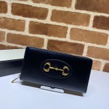 High Quality Gucci Replica 1955 Horsebit zip around 621889 wallet