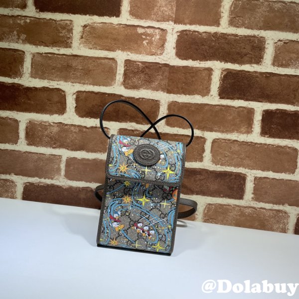 Disney x Top Quality 647927 Gucci Donald Duck mini bag