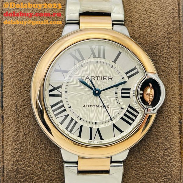 Cartier 33mm Ballon Bleu de Cartier watch