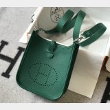 Hermes Evelyne Green Quality AAA+ Replica Handbags